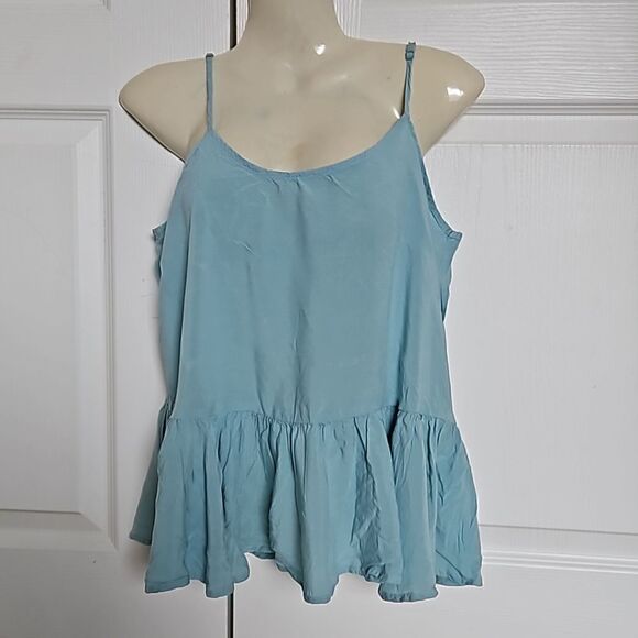 Old Navy Women's Spaghetti Summer Top Size Small Sky Blue - Picture 1 of 16